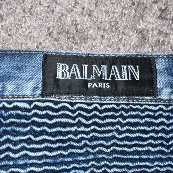 Genuine Balmain jeans
